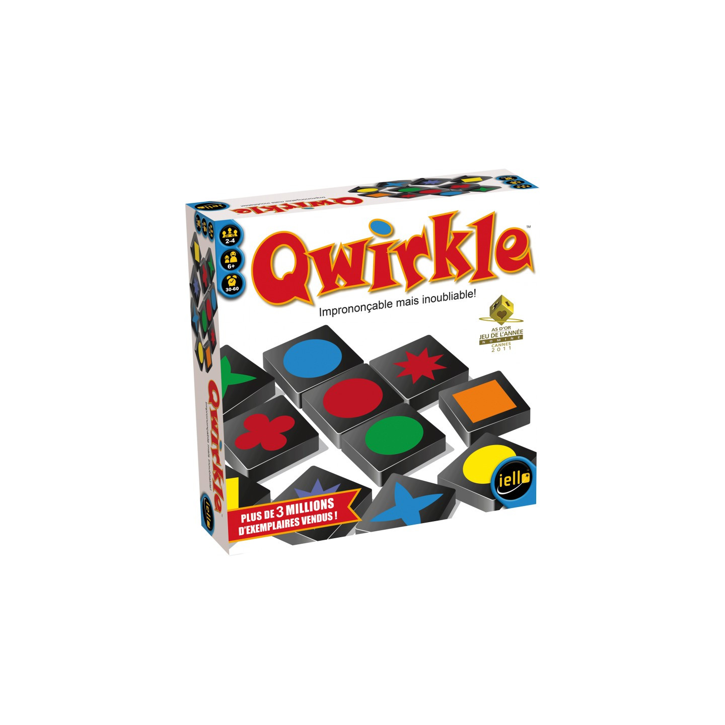 Acheter Qwirkle - Iello - Jeux Famille - L'Échoppe des Légendes