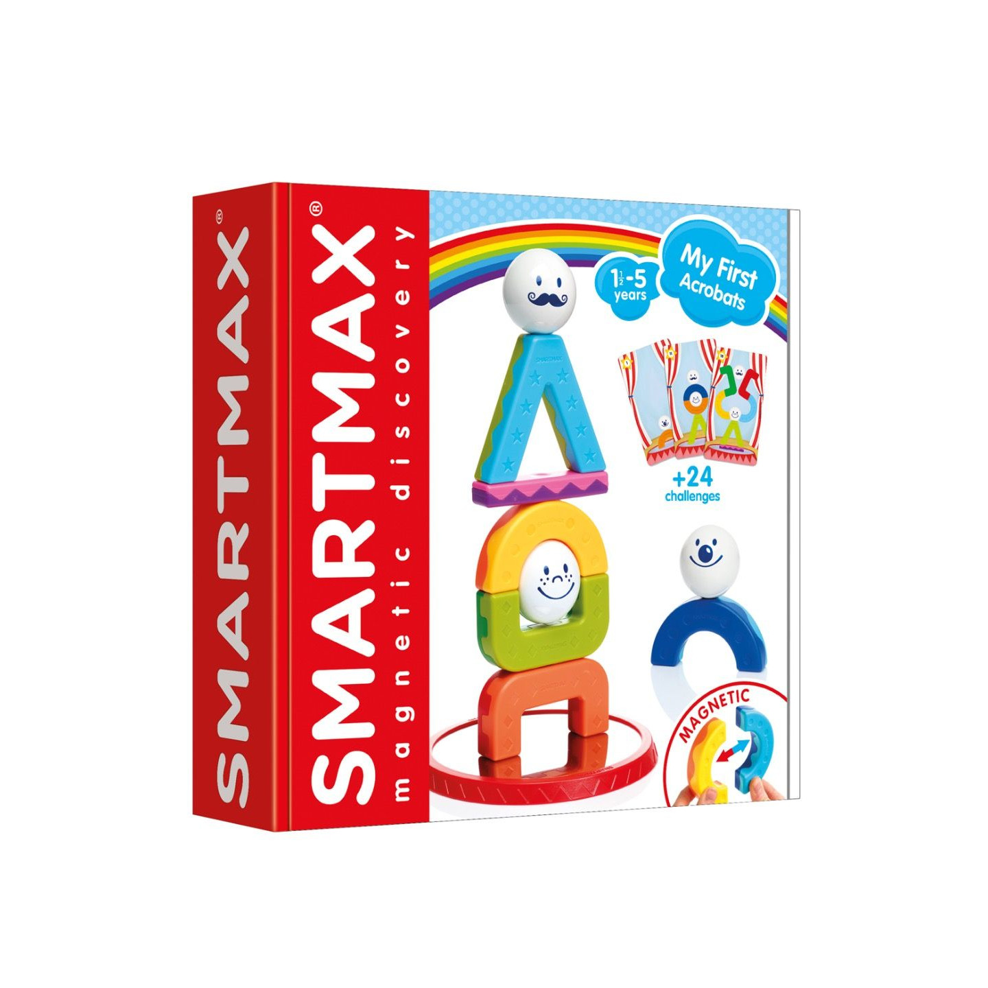 SmartMax Les Acrobates du Cirque, jeu Smart Games | Jeupetille