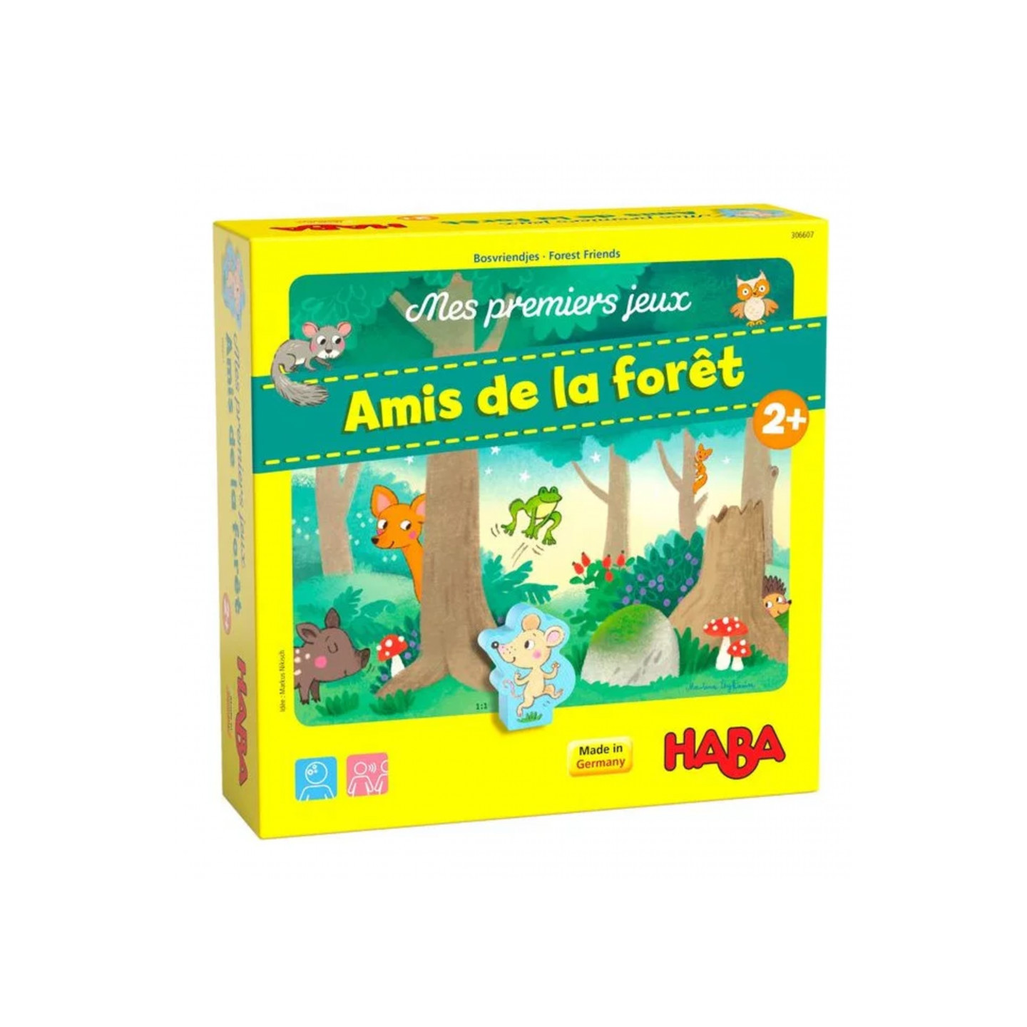 Mes premiers jeux Amis de la forêt, jeu de société Haba