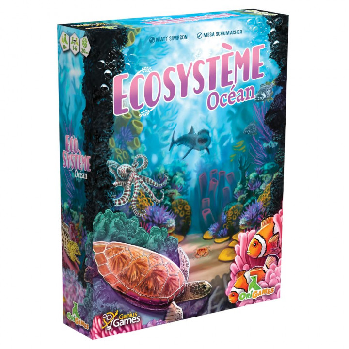 Boite du jeu Ecosystème Océan