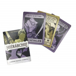 exemple de cartes du jeu Hiérarchie