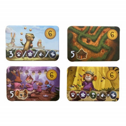 Exemple de cartes du jeu Mon P'tit Everdell