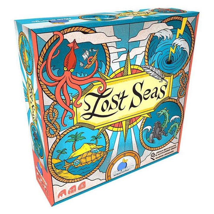 Boite du jeu Lost Seas