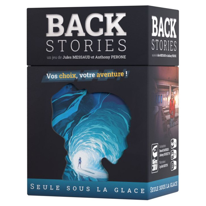 Boite du jeu Back Stories Seule sous la Glace