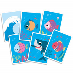 Cartes Du Jeu Gare Au Requin