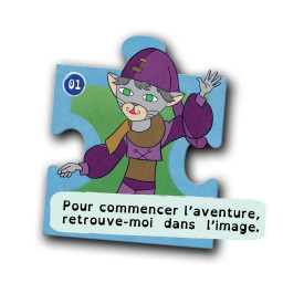 Exemple de cartes défi du jeu Mon Puzzle aventure Dragon