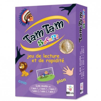 Boite du jeu Tam Tam Safari Les Trigraphes