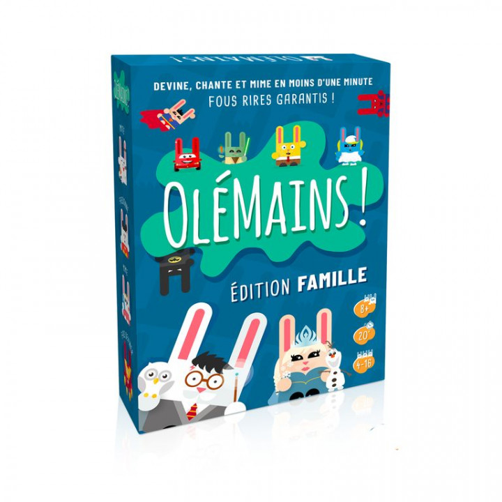 Boîte du jeu Olémains Famille