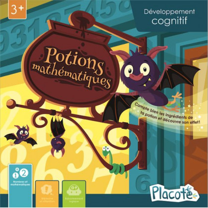 Boite du jeu Potions mathématiques