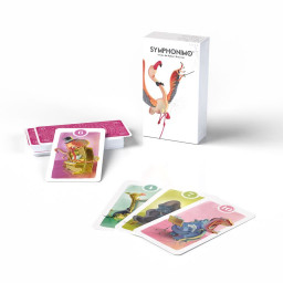 Cartes et boite du jeu Symphonimo